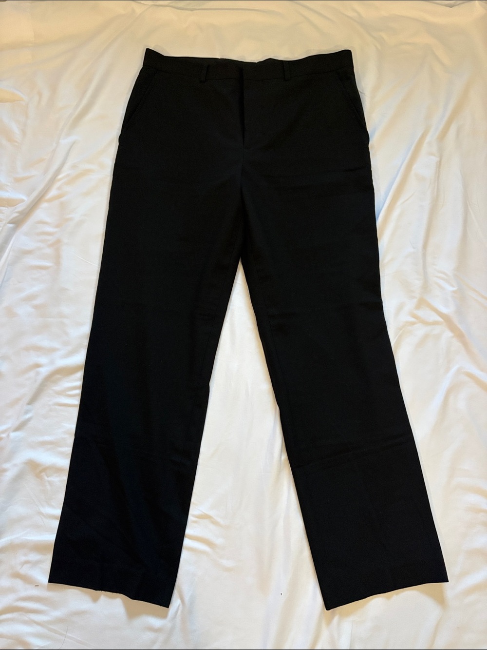 jf j.ferrar Men's Black Dress Pants - Straight Leg